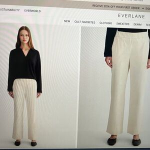 Everlane The Easy Pant, Canvas Medium